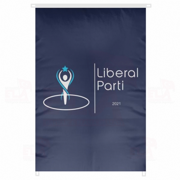 Liberal Parti Bina Boyu Bayraklar