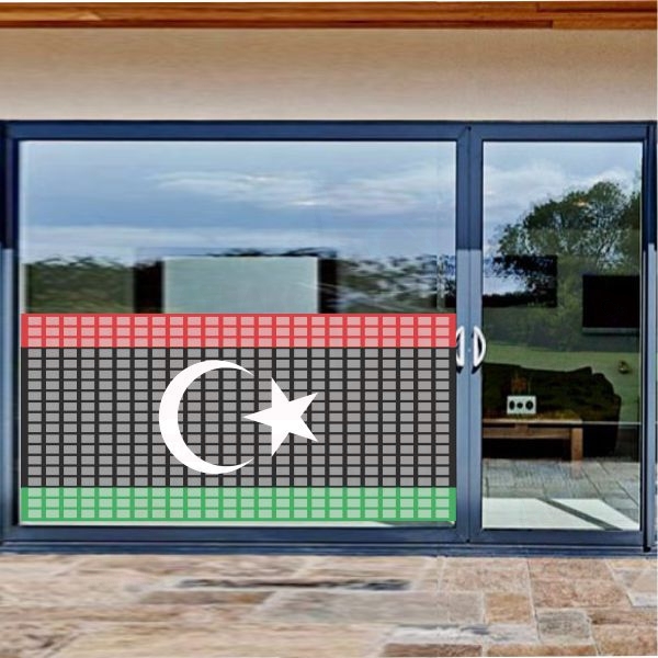Libya Cam Sticker Etiket Libya Cam Yapkan Libya Cam Yazs