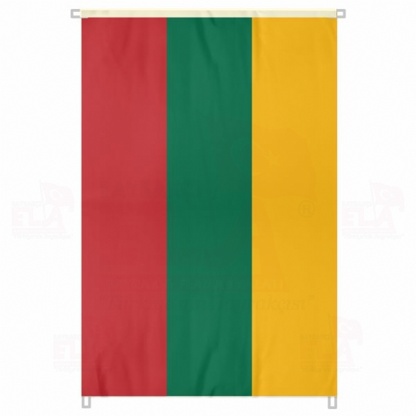 Litvanya Bina Boyu Bayraklar