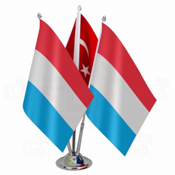 Lksemburg Logolu l Masa Bayra