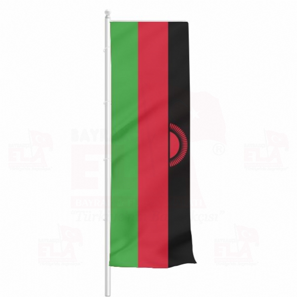 Malavi Yatay ekilen Flamalar ve Bayraklar