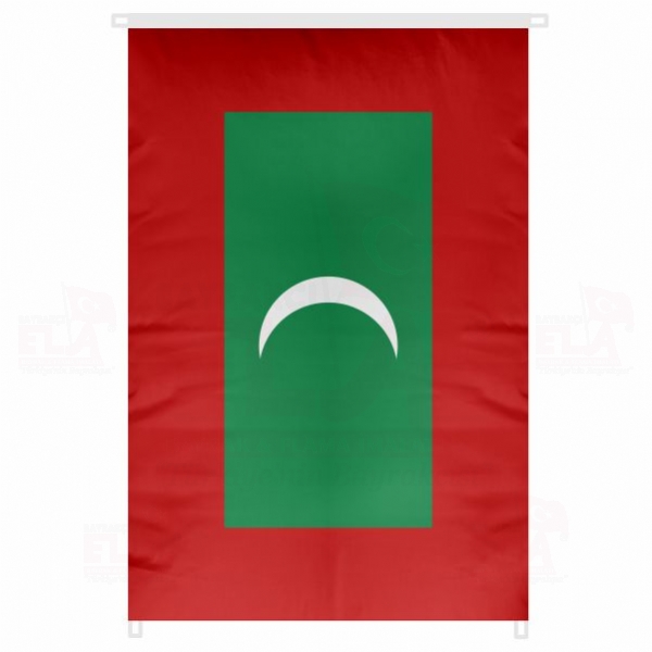 Maldivler Bina Boyu Bayraklar