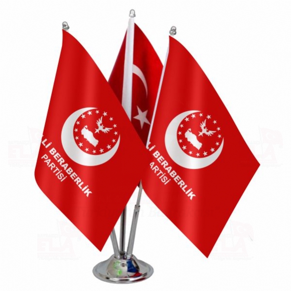 Milli Beraberlik Partisi Logolu l Masa Bayra