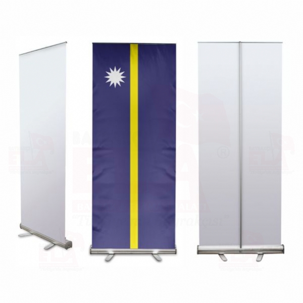 Nauru Banner Roll Up