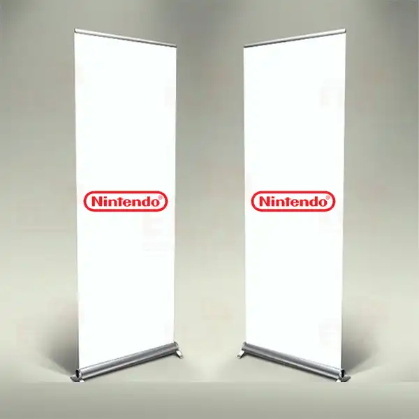 Nintendo Banner Roll Up