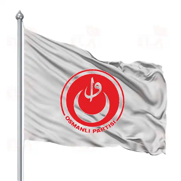 Osmanl Partisi Gnder Flamas ve Bayraklar