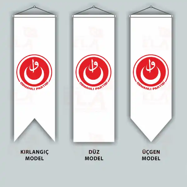 Osmanl Partisi Krlang Flamalar Bayraklar