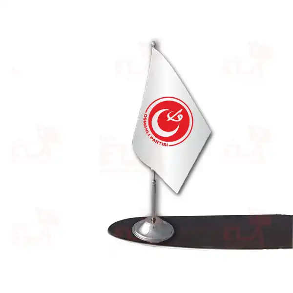 Osmanl Partisi Tekli Masa Bayra