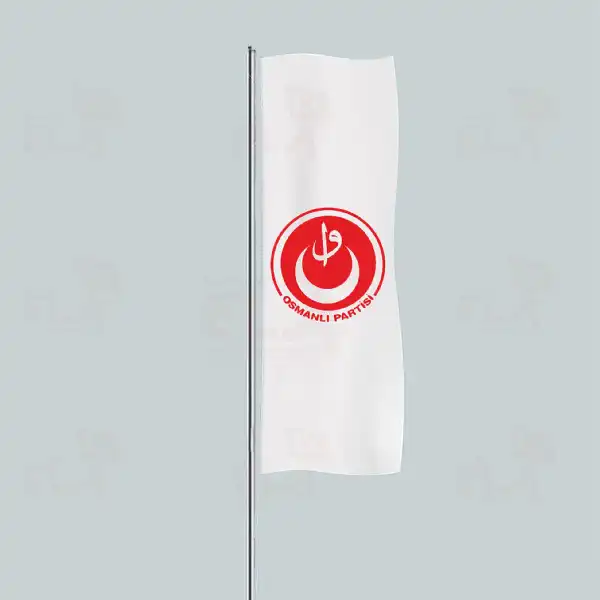 Osmanl Partisi Yatay ekilen Flamalar ve Bayraklar