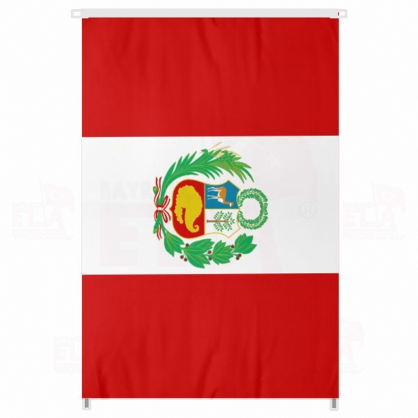 Peru Bina Boyu Bayraklar