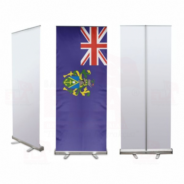 Pitcairn Adalar Banner Roll Up