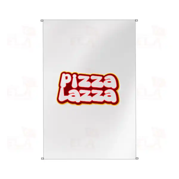 Pizza Lazza Bina Boyu Bayraklar