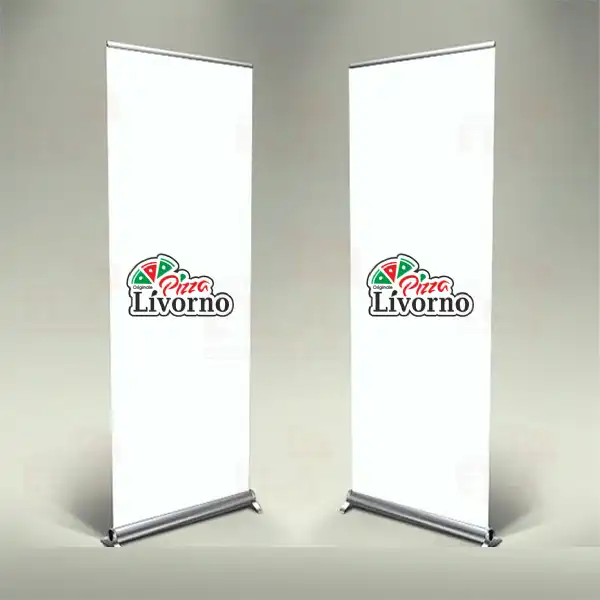 Pizza Livorno Banner Roll Up