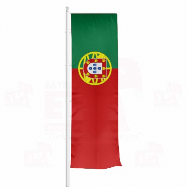 Portekiz Yatay ekilen Flamalar ve Bayraklar