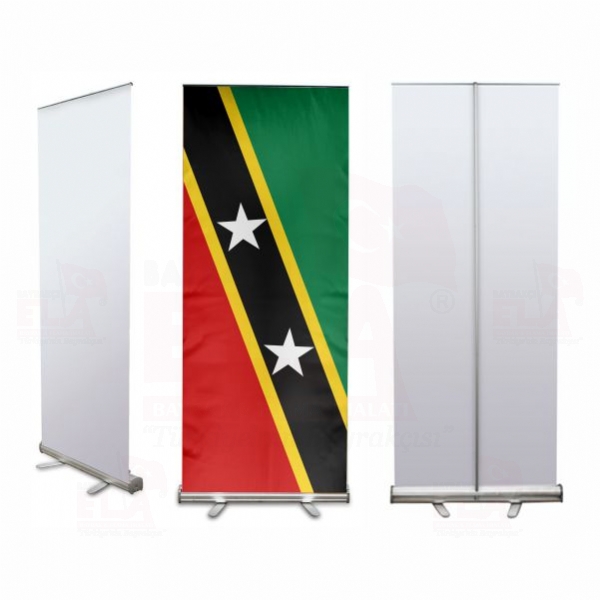 Saint Kitts ve Nevis Banner Roll Up