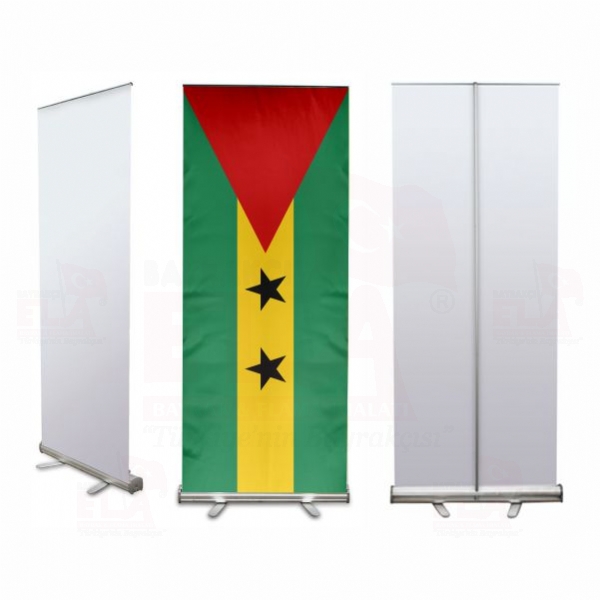 Sao Tome ve Principe Banner Roll Up