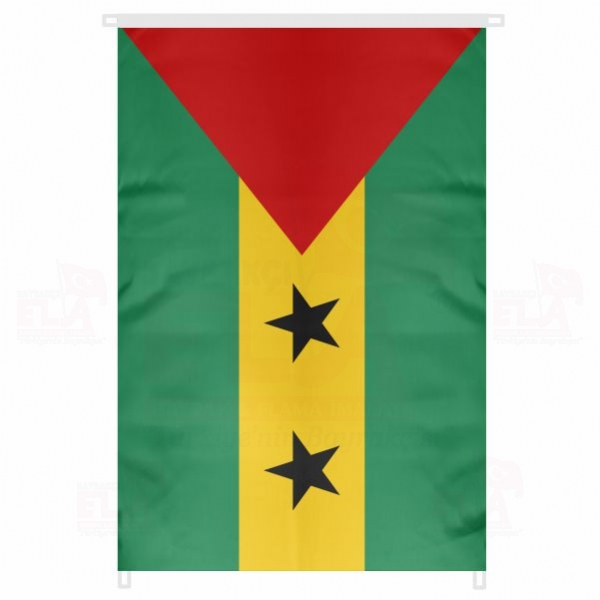 Sao Tome ve Principe Bina Boyu Bayraklar