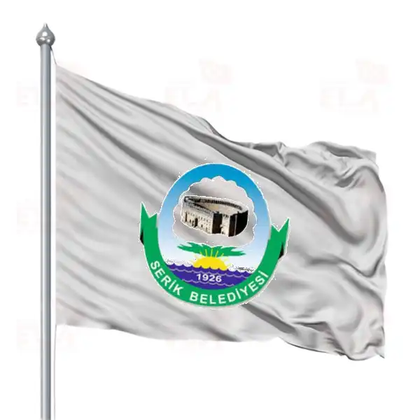 Serik Belediyesi Gnder Flamas ve Bayraklar