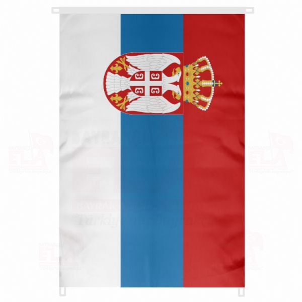 Srbistan Bina Boyu Bayraklar