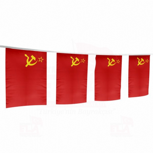 Sovyetler Birlii pe Dizili Flamalar ve Bayraklar