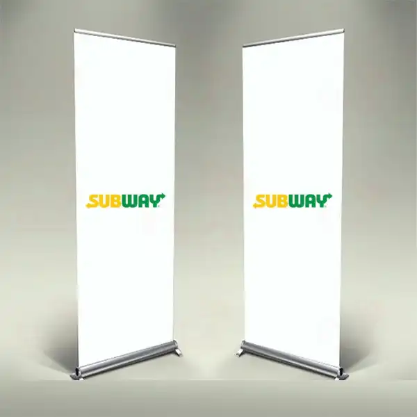 Subway Banner Roll Up