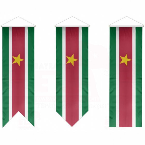 Surinam Krlang Flamalar Bayraklar