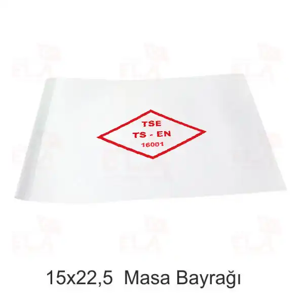 TSE TS EN 16001 Masa Bayra