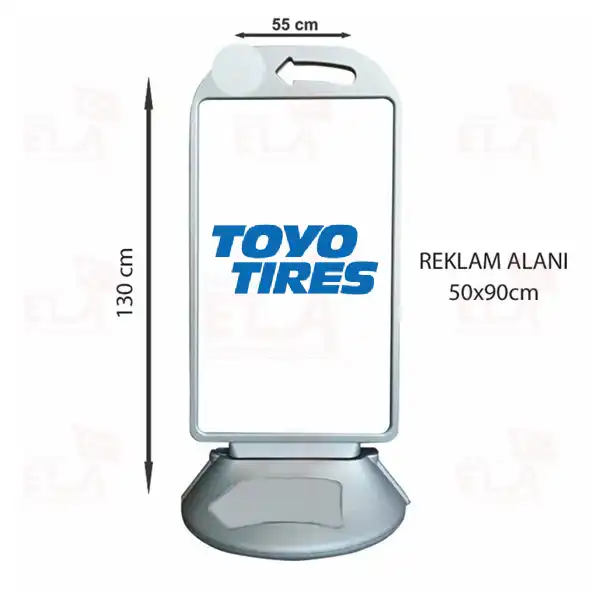 Toyo Tires Kaldrm Park Byk Boy Reklam Dubas