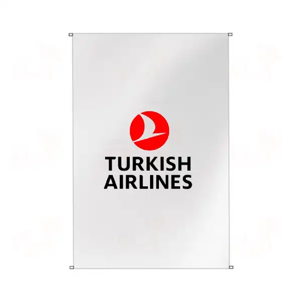 Turkish Airlines Bina Boyu Bayraklar