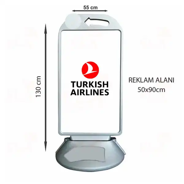 Turkish Airlines Kaldrm Park Byk Boy Reklam Dubas