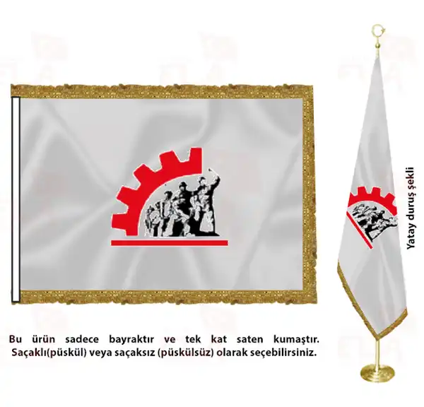 Trkiye Devrimci Maden Arama ve letme ileri Sendikas Saten Makam Flamas