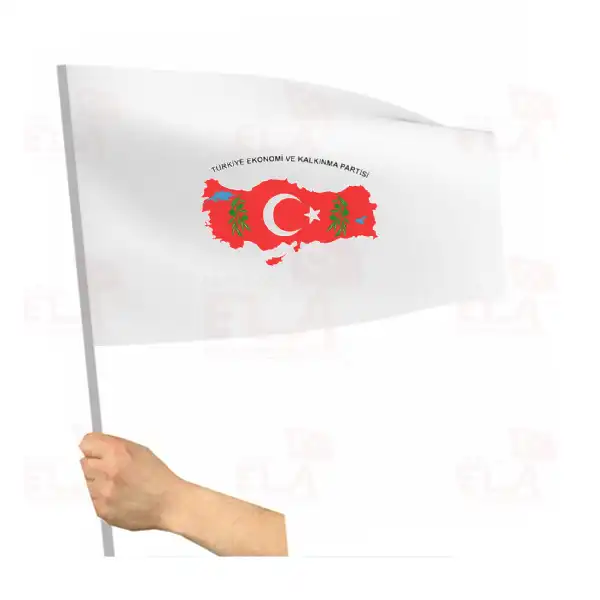 Trkiye Ekonomi ve Kalknma Partisi Sopal Bayrak ve Flamalar