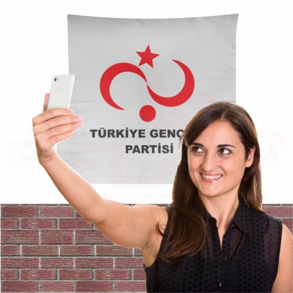 Trkiye Genlik Partisi Bez Arka Plan Manzara