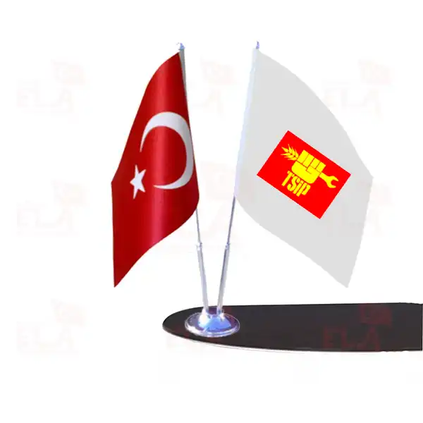 Trkiye Sosyalist i Partisi 2 li Masa Bayra