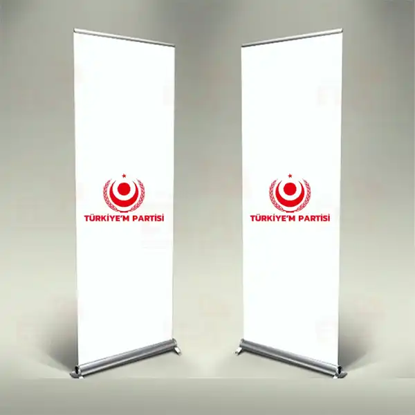 Trkiyem Partisi Banner Roll Up