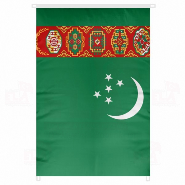 Trkmenistan Bina Boyu Bayraklar