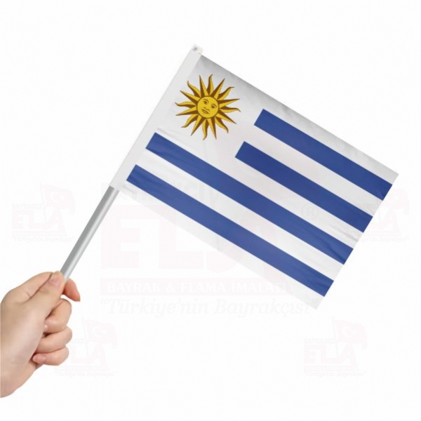 Uruguay Sopal Bayrak ve Flamalar