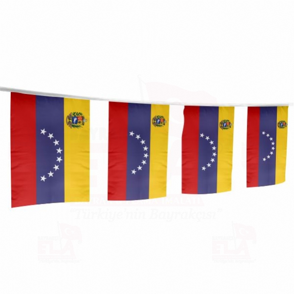 Venezuela pe Dizili Flamalar ve Bayraklar