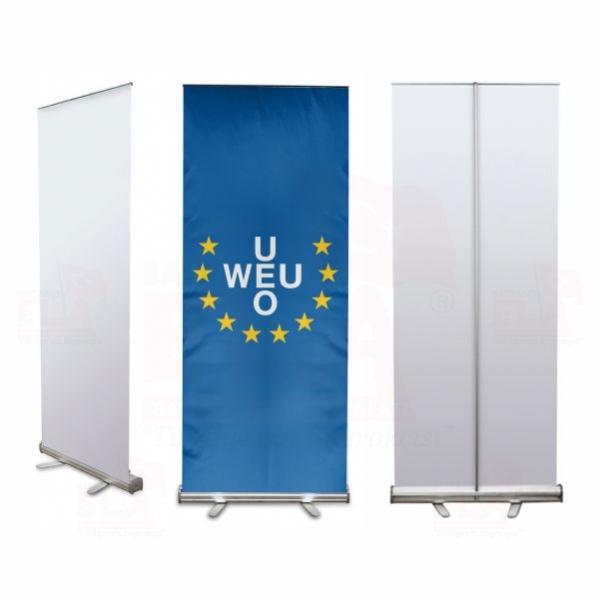 Western European Union Banner Roll Up
