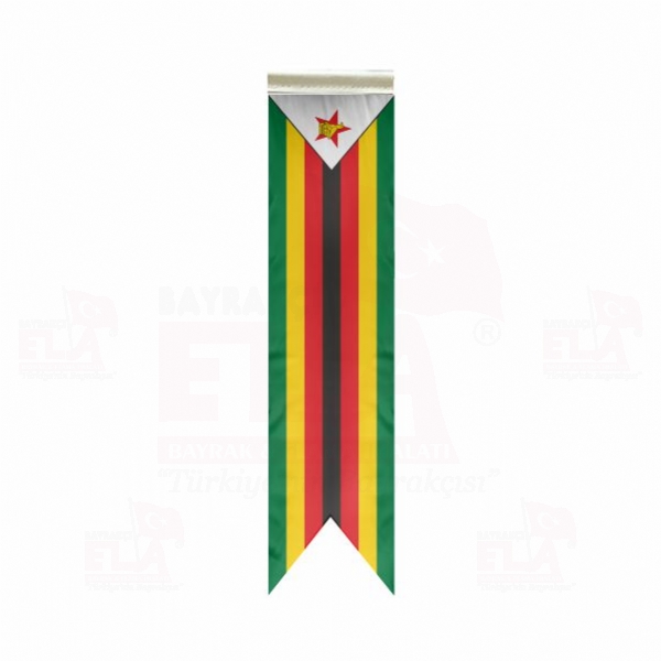 Zimbabve zel Logolu Masa Bayra