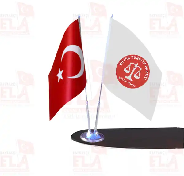 Byk Trkiye Partisi Masa Bayrak