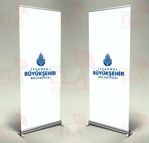 ibb istanbul Bykehir Belediyesi Banner Roll Up