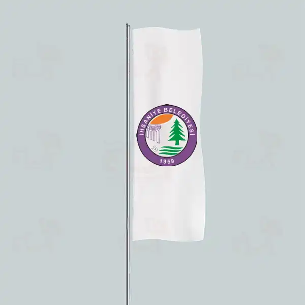 hsaniye Belediyesi Yatay ekilen Flamalar ve Bayraklar