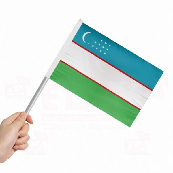 zbekistan Sopal Bayrak ve Flamalar