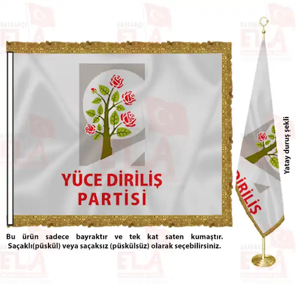 Yce Dirili Partisi Saten Makam Flamas