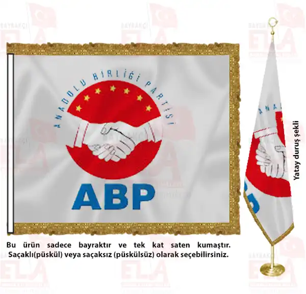 Anadolu Birlii Partisi Saten Makam Flamas