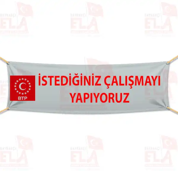 Bamsz Trkiye Partisi Afiler ve Pankartlar