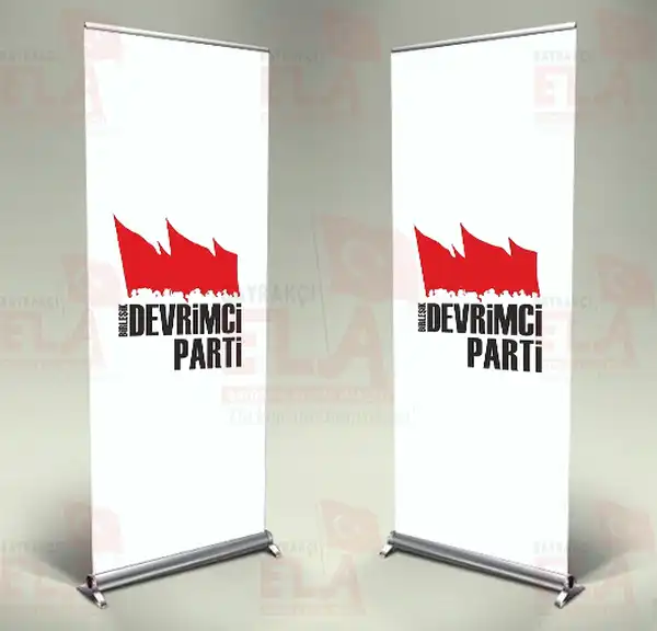 Birleï¿½ik Devrimci Parti Banner Roll Up Nasï¿½l olmuï¿½