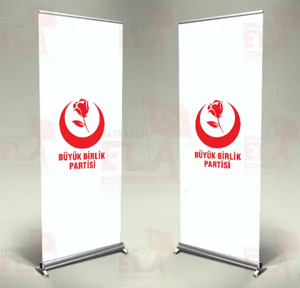 Byk Birlik Partisi Banner Roll Up