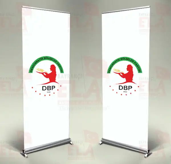 Demokratik Blgeler Partisi Banner Roll Up